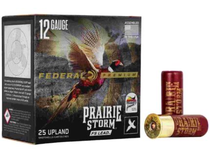 Federal Prairie Storm FS Lead Shotshells 12 ga 2-3/4" 1-1/4oz #5 25/ct