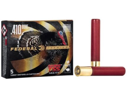 Federal Premium Turkey Heavyweight TSS Shotshell 410ga 3" 13/16oz 1100 fps #8 5/ct