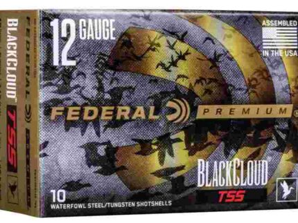 Federal Black Cloud TSS Shotshells 12ga 3" 1-1/4oz 1450 fps #BB #7 10/ct