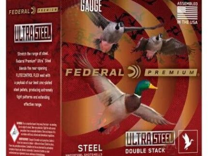 Federal Premium Ultra Steel Shotshells 20ga 3" 1oz 1400 fps #2 10/ct