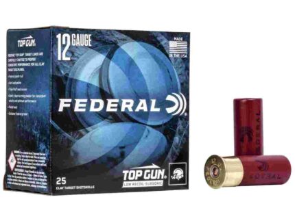 Federal Top Gun 12 ga 2-3/4" 1-1/8 oz #7.5 25/Box