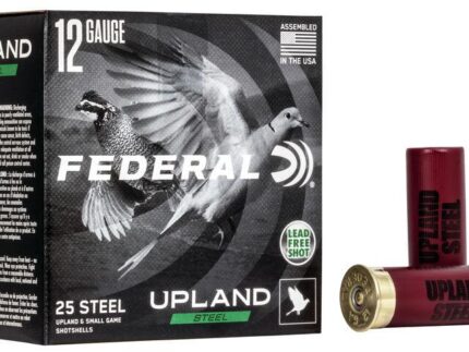 Federal Upland Steel Shotshell 12 ga 2-3/4" 1oz 1400 fps #6 25/ct
