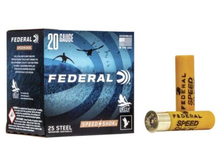 FEDERAL SPEED-SHOK HIGH VELOCITY STEEL 20GA 3" 7/8OZ 1 AMMO 25RD