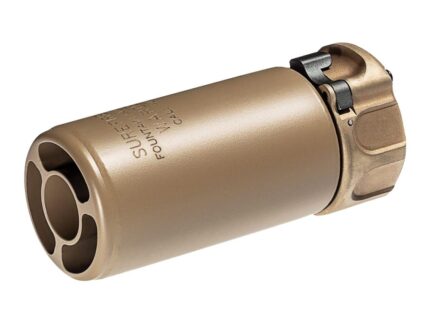 Surefire Warden Muzzle Device Fast-Attach Blast Regulator FDE