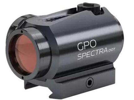 German Precision Optics (GPO) SPECTRA Dot OLED 1x3 MOA Red Dot Sight 6day-5night 1'' Clicks Picatinny