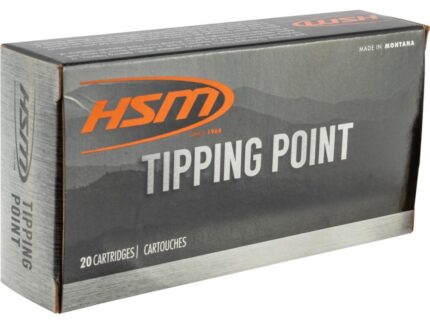 HSM Tipping Point 2 Rifle Ammunition .30-06 Sprg 165 gr SST 20/ct