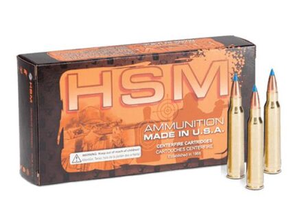 HSM Varmint Rifle Ammunition .300 Blackout 110gr V-Max 20/ct