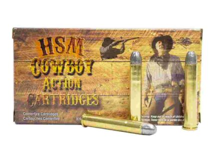 HSM Cowboy Action Hard Cast Rifle Ammunition .38-55 Win 240gr RNFP 1325 fps 20/ct
