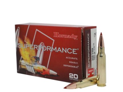 Hornady Superformance Rifle Ammunition .308 Win 165gr CX SPF 2750 fps 20/ct