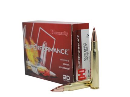 Hornady Superformance Rifle Ammunition .30-06 SPRG 165gr CX SPF 2940 fps 20/ct