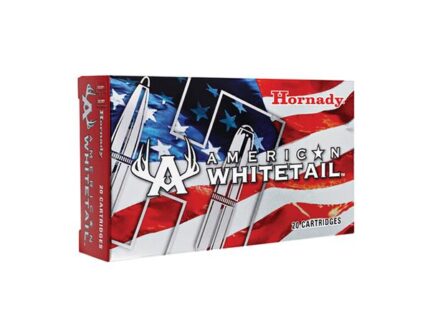 Hornady American Whitetail Rifle Ammunition .300 Win Mag 180 gr BTSP 2960 fps 20/ct