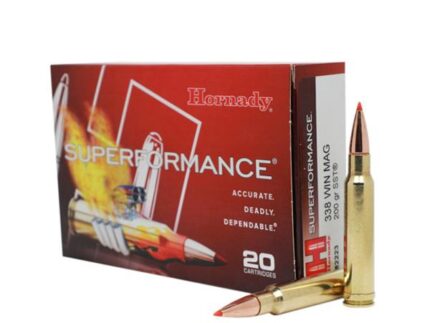 Hornady Superformance Rifle Ammunition .338 Win Mag 200 gr SST 3030 fps - 20/box