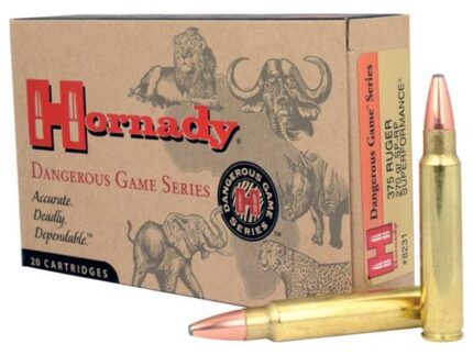 Hornady Superformance Rifle Ammunition .375 Ruger 270 gr SP-RP 2840 fps - 20/box