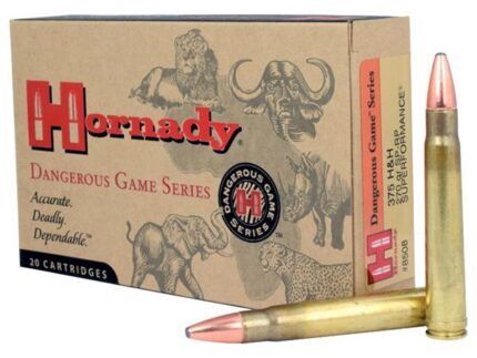 Hornady Dangerous Game Series Rifle Ammunition .375 H&H 270 gr SP-RP 2800 fps - 20/box