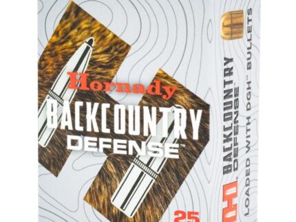Hornady Backcountry Defense Ammunition 9mm Luger 138gr JFP 1150 fps 25/ct