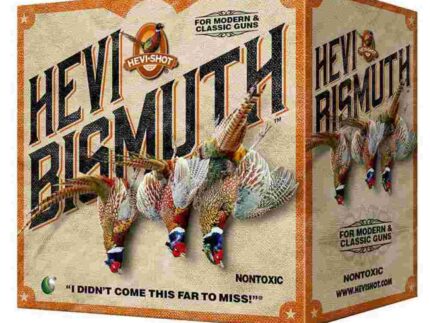 HEVI-Shot HEVI-Bismuth Upland Shotshells 12ga 2-3/4" 1-1/4oz 1400 fps #3 25/ct