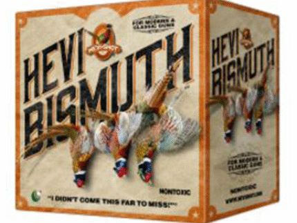 HEVI-SHOT HEVI BISMUTH UPLAND 20 GA 2.75 IN 5 SHOT 1 OZ- 25/BOX