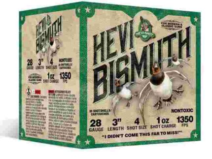 HEVI-Shot HEVI-Bismuth Shotshells 28ga 3" 1oz 1325 fps #3 1350 fps 25/ct