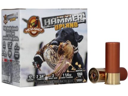 HEVI-Shot Hevi-Hammer Shotshell 12ga 2-3/4" 1-1/4oz 1350 fps #3 25/ct