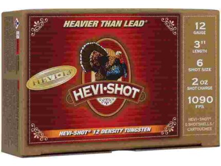 HEVI-Shot HEVI-13 Turkey Shotshells 12ga 3" 2oz 1090 fps #6 5/ct