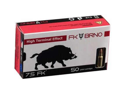F5 Ammunition 7.5 FK (50/BOX) 95 Grain Copper Nose-Dicarding Hollow Point