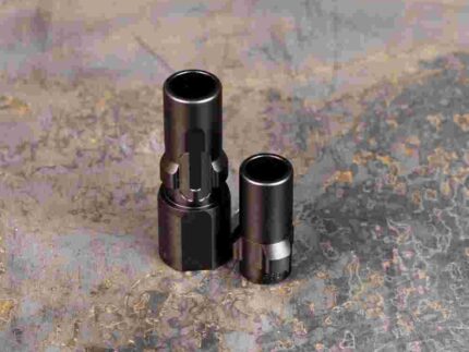 SilencerCo 3-Lug Muzzle Device 1/2x36 9mm Luger