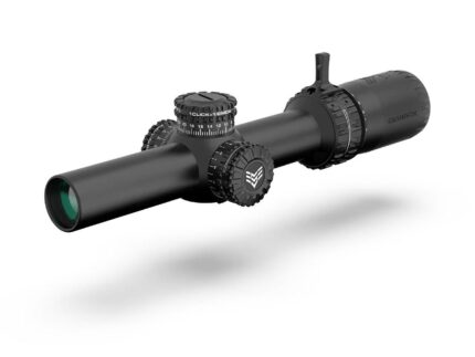Swampfox Arrowhead Series LPVO Rifle Scope 1-6x24 30mm SFP IR Guerrilla Dot Red MIL Illum