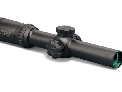 Konus KonusPro M30 1X-4X24mm Riflescope - Engraved/ill Center Dot Reticlee