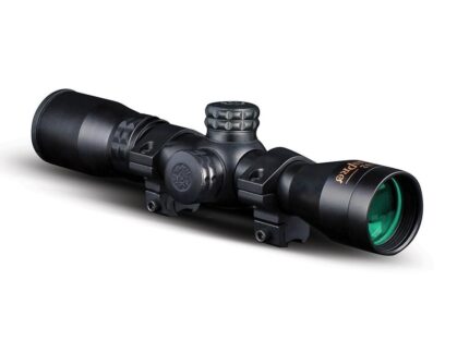 KonusPro 4x32mm Rifle Scope 30/30 Engraved Reticle Non Illuminated Matte Black