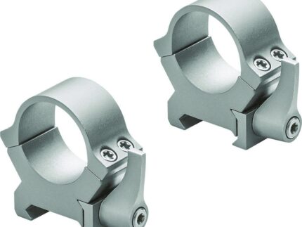 Leupold 2-Piece Precision-Fit QRW2 Weaver-Style Rings 1" Low - Silver