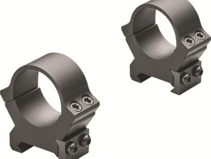 Leupold 2-Piece Precision-Fit PRW2 Weaver-Style Permanent Rings 30mm Low - Matte Black