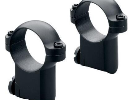 Leupold 2-Piece Solid Steel Ringmounts - Ruger No. 1 & 77/22 30mm High Gloss Black