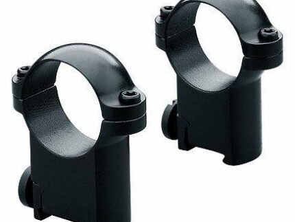 Leupold 2-Piece Solid Steel Ringmounts - Sako 30mm Super High Matte Black