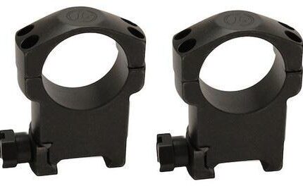 Leupold 2-Piece Mark 4 Steel Scope Rings - 1" Super High Matte