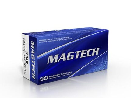 MagTech Handgun Ammunition .32 S&W Long 98 gr SJHP 778 fps 50/box