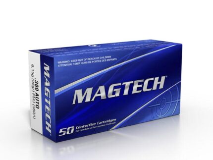 Magtech Shooting Sport FMJ Ammo .380 ACP 95gr 1000/ct