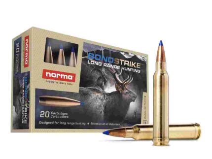 Norma BondStrike Rifle Ammunition 6.5 Creedmoor 143gr PT 2740 fps 20/ct