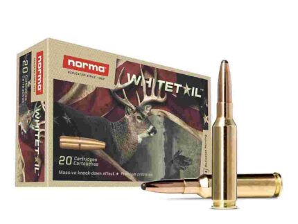 Norma WhiteTail Rifle Ammunition 6.5 Creedmoor 140gr PSP 2657 fps 20/ct