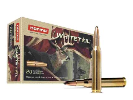 Norma WhiteTail Rifle Ammunition .270 Win 130gr PSP 3084 fps 20/ct