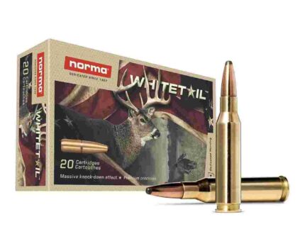 Norma WhiteTail Rifle Ammunition 7mm-08 Rem 150gr PSP 2756 fps 20/ct
