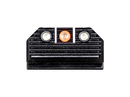 Night Fision Optics Ready Stealth Night Sight Set Orange Front Black Back for Springfield Hellcat