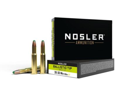 Nosler Ballistic Tip Hunting Rifle Ammunition 30-30 Win 150gr PT 2390 fps 20/ct