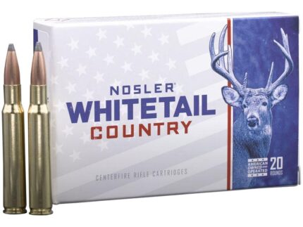 Nosler Whitetail Country Rifle Ammunition 6.5  Creedmoor 140gr SP 2650 fps 20/ct