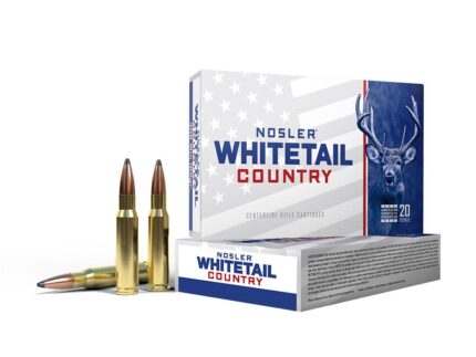 Nosler Whitetail Country Rifle Ammunition .308 Win 150gr SP 20/ct