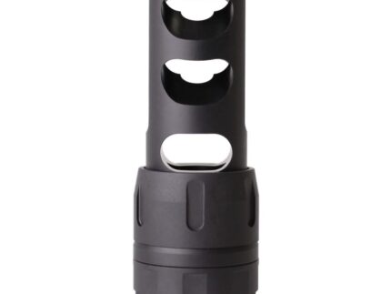 Nosler Muzzle Brake 1/2-28 .22 Cal Black