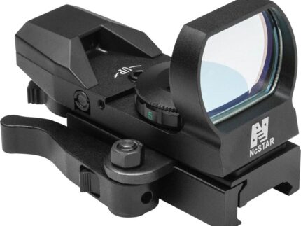 NcStar Red Four Reticle Reflex - QR Mount - Black