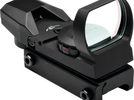 NcStar Red & Green Reflex Sight with 4 Reticles and QR Mount - Black