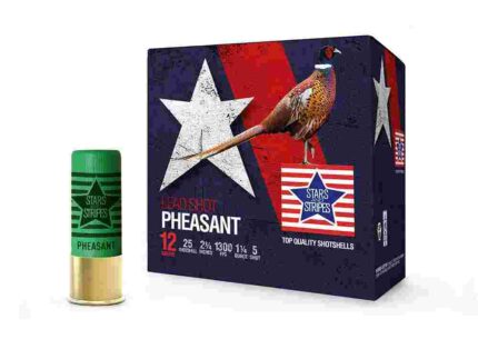 PPU Stars & Stripes Pheasant Load Shotshells 12ga 2-3/4'' 1-1/4oz 1300 fps #5 25/ct