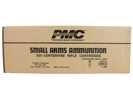 PMC Bronze Rifle Ammunition .308 Win 147 gr FMJBT 2780 fps 500/ct