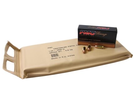 PMC Bronze Handgun Ammunition Battle Pack .380 ACP 90 gr. FMJ 920 fps 6-50/ct Boxes